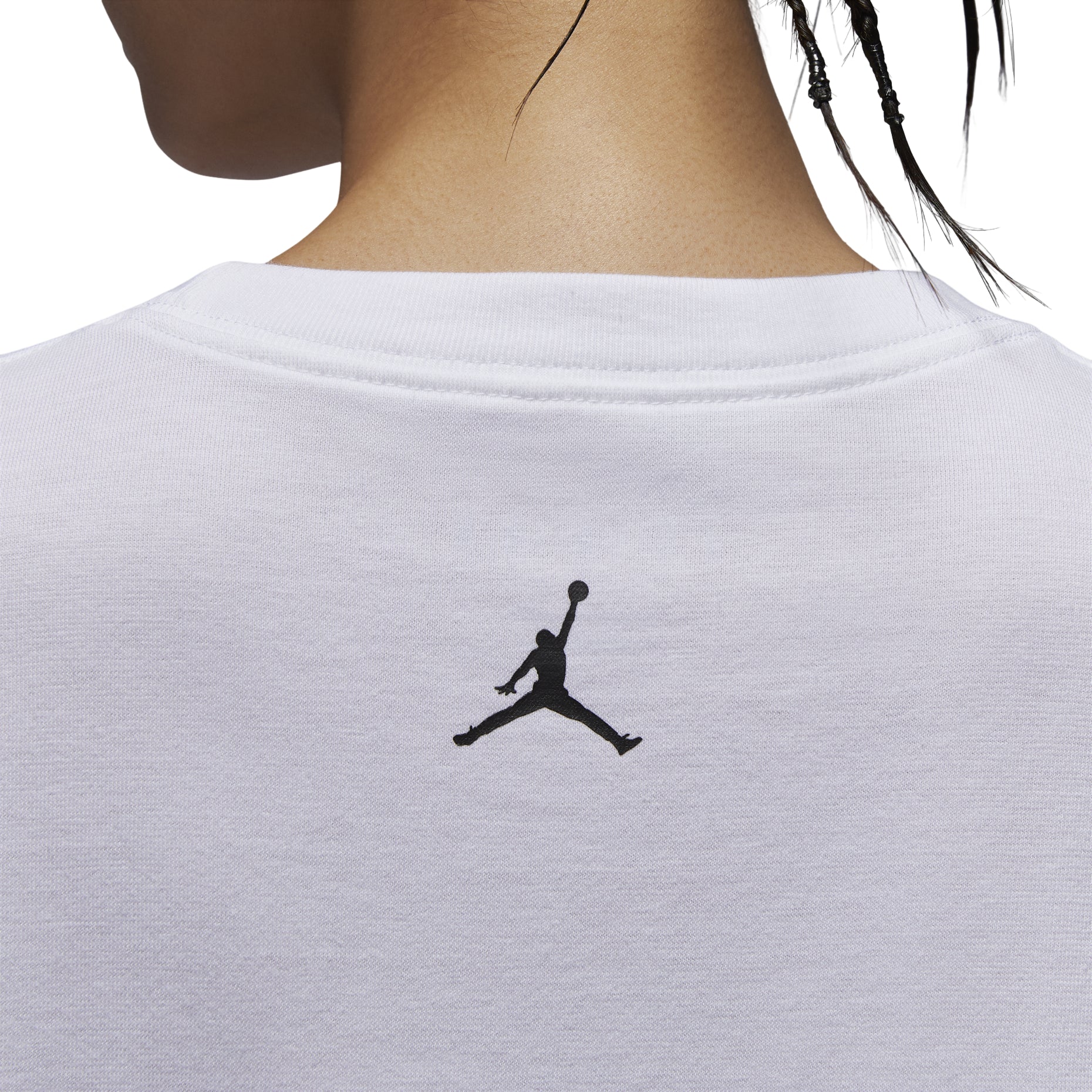 (WMNS) Air Jordan Oversized Graphic T-Shirt Asia Sizing 'White' FV7120-100