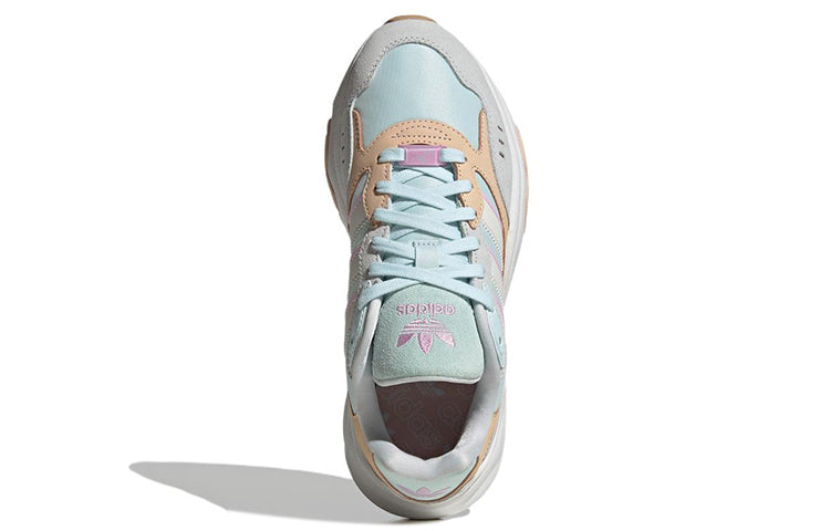 (WMNS) adidas Retropy F90 'Almost Blue Bliss Orange' HP8044