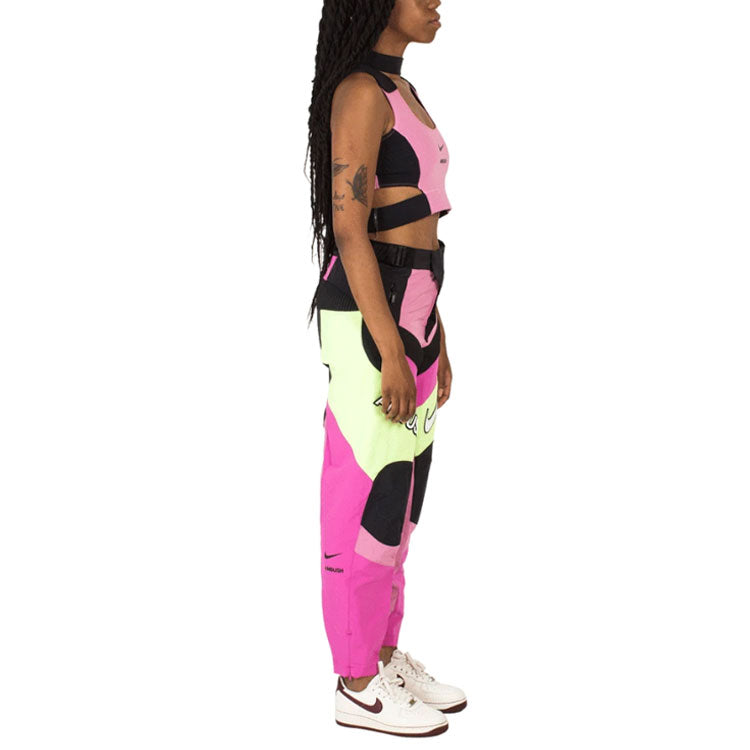 (WMNS) Nike x AMBUSH Motorcycle Pants 'Active Fuchsia' CW8001-623