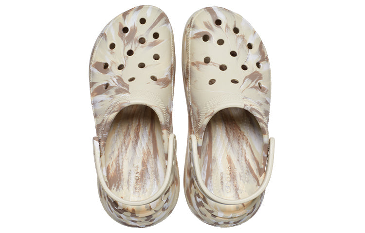 Crocs Classic Crush Marbled Clog 'Bone Multi' 208265-2Y3