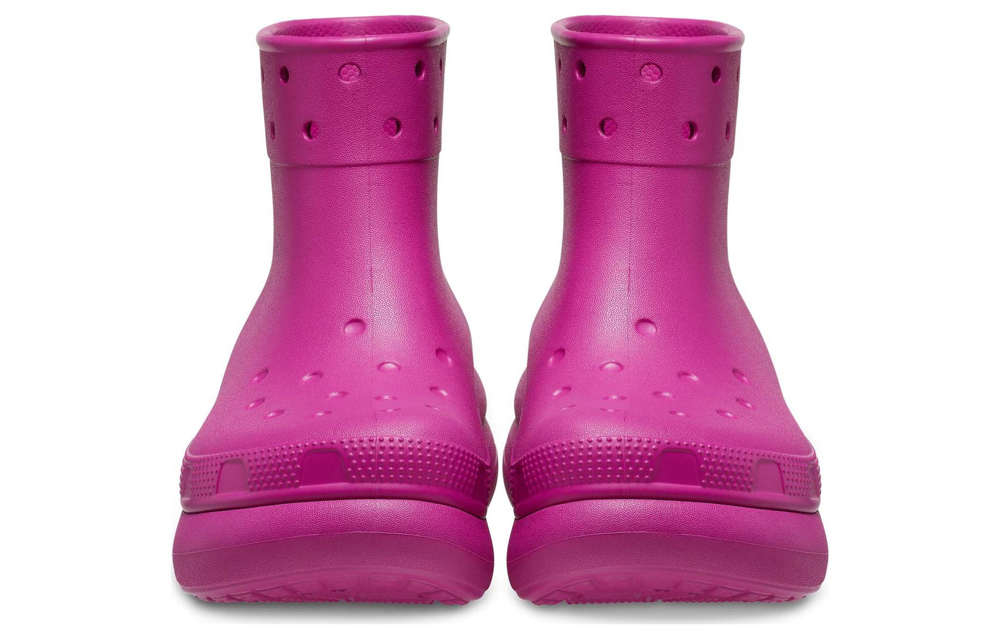 (WMNS) Crocs Classic Crush Boots 'Fuchsia Fun' 207946-6SV