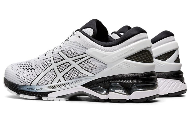 (WMNS) ASICS Gel-Kayano 26 White Black Sneakers 'White Black' 1012A457-101