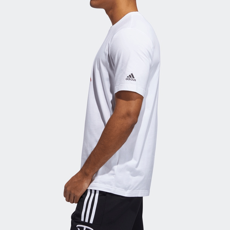 adidas TMAC LOGO Basketball Sports Short Sleeve White GE4109