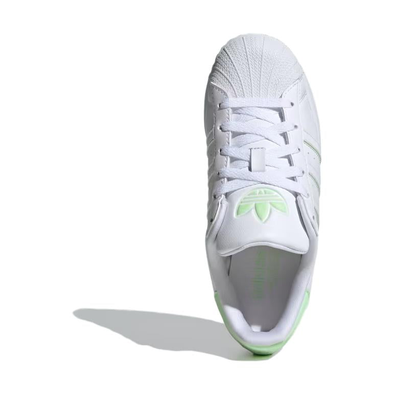 (GS) adidas Superstar 'White Semi Green Spark' IE0270