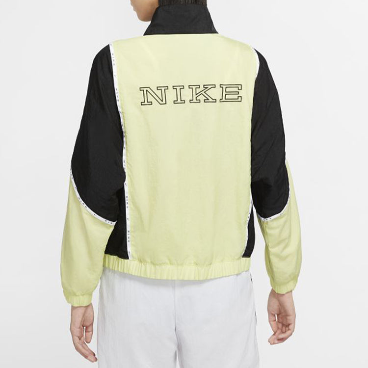 (WMNS) Nike SPORTSWEAR Woven Jacket Green CJ3686-367