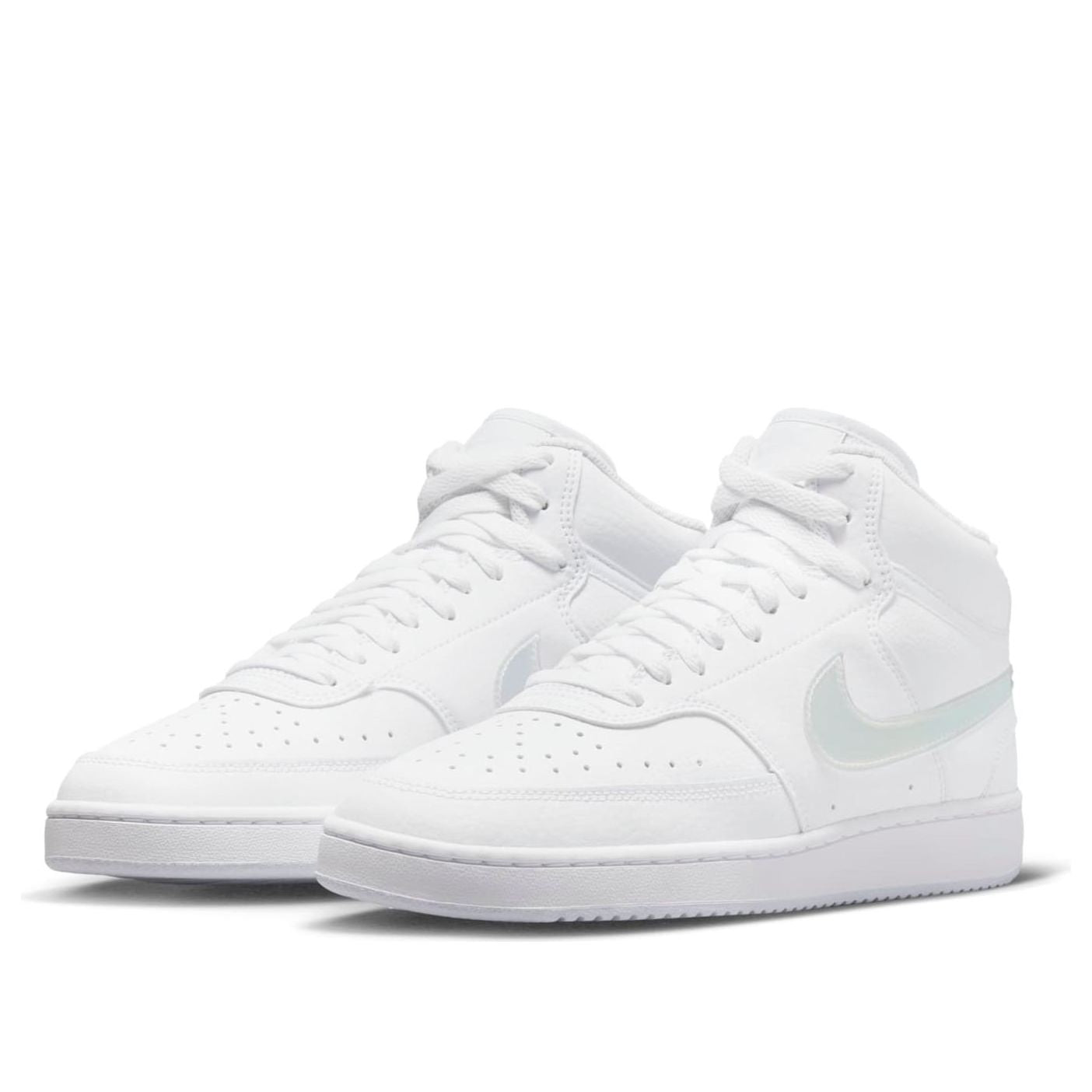 (WMNS) Nike Court Vision Mid 'White Iridescent' FD0819-100