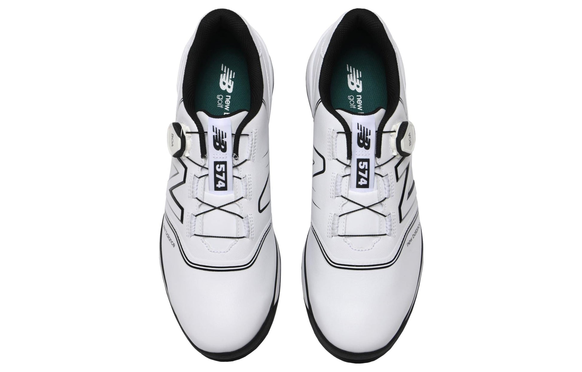 New Balance 574 Golf 'White Black' UGB574A3