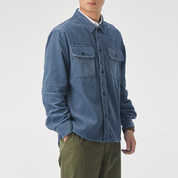 Converse Overhead Shirt Jacket Asia Sizing 'Lakeside Blue' 10019954-A06