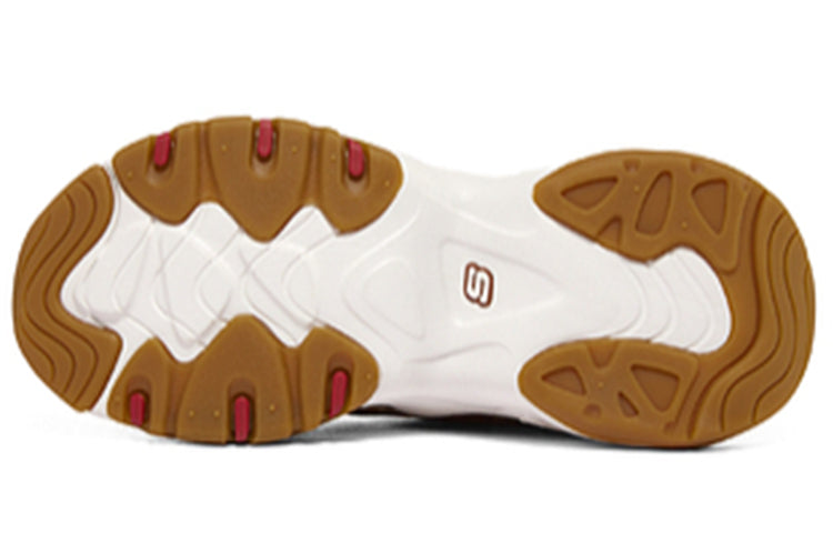 (WMNS) Skechers D'Lites 3.0 PRM Heritage 'Brown White' 149740-TAN