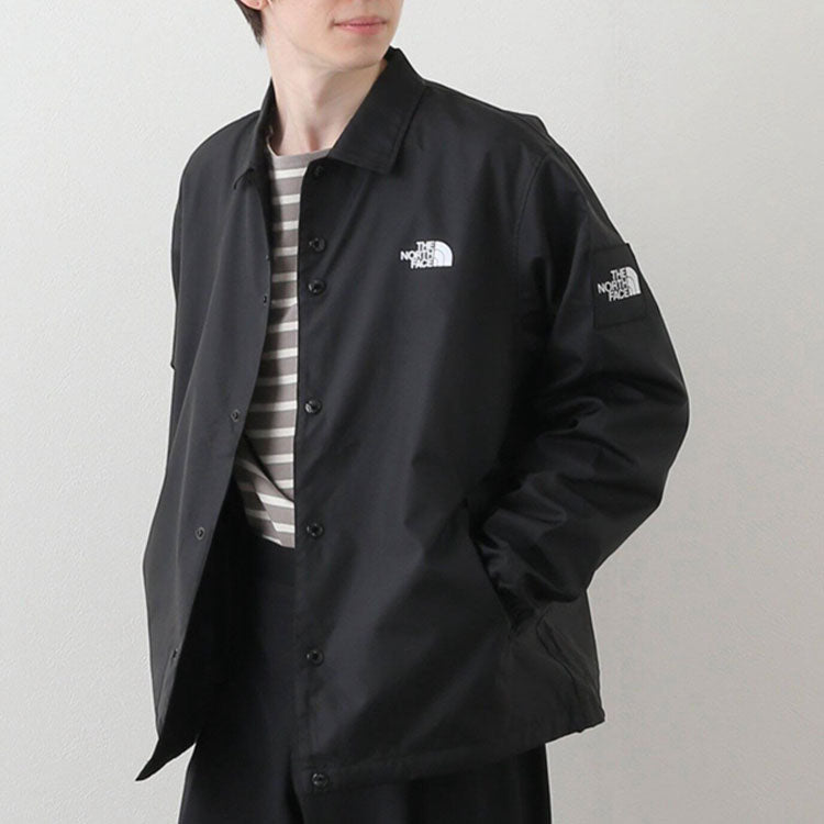 THE NORTH FACE Logo Wind Coaches Jacket 'Black' NP72130-K