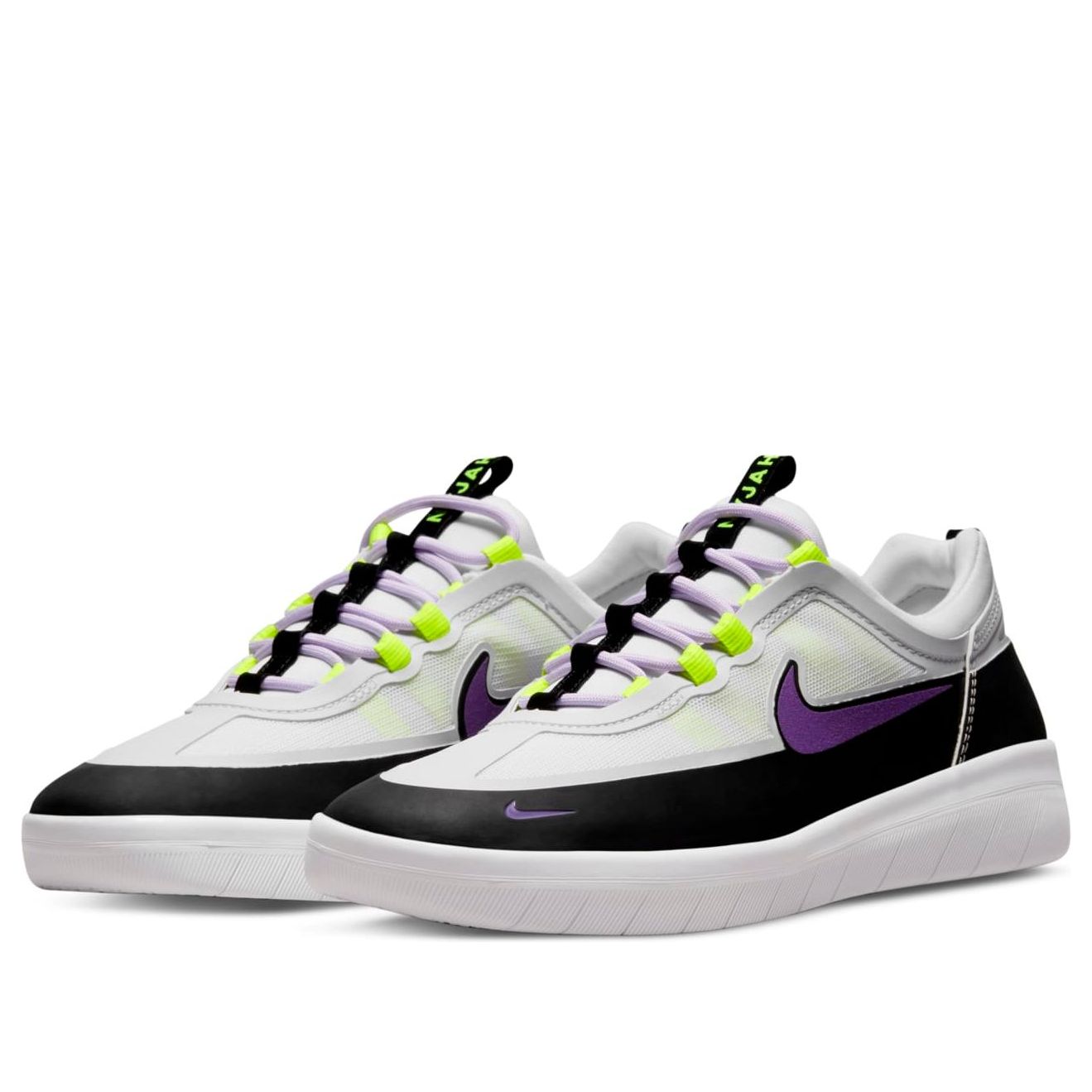 Nike Nyjah Free 2 SB 'Black White Wild Berry' BV2078-009