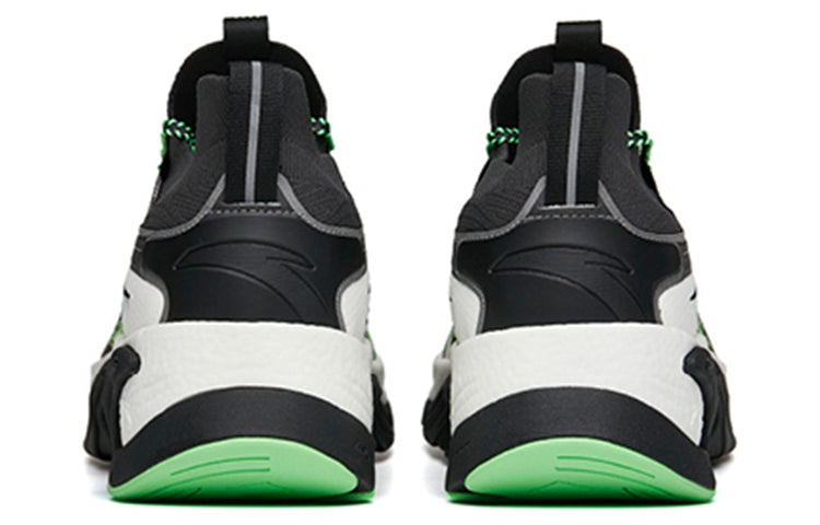 ANTA Keep Moving Pro Running Shoes 'Black Green' 112145596-6