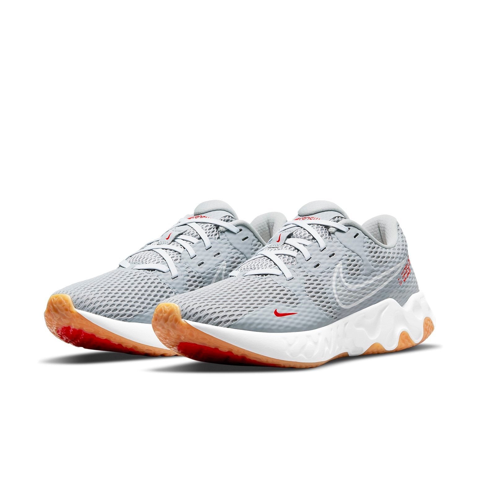 Nike Renew Ride 2 'Wolf Grey Chile Red' CU3507-005