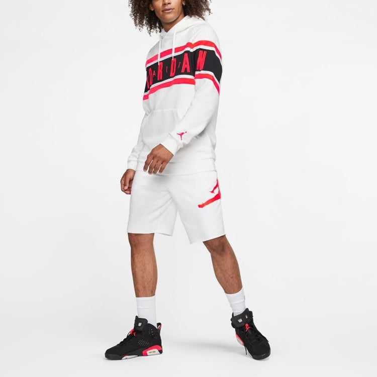 Air Jordan Air Fleece Pullover Long Sleeves White BQ5651-100