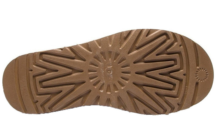 (WMNS) UGG Mini Turnlock Bling Fleece Lined light grey 1098354-SEL