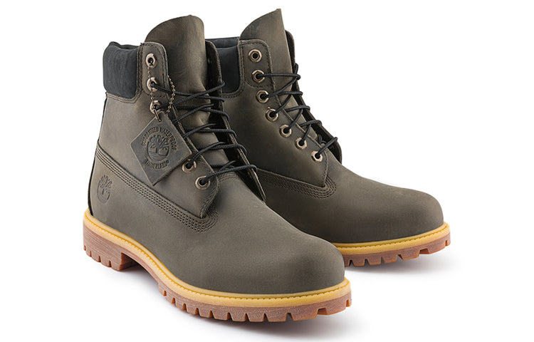 Timberland Premium 6 Inch Waterproof Boot 'Olive Green Black' A629N