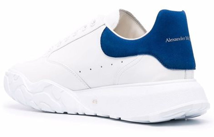 Alexander McQueen Oversized Court Trainer 'White Blue' 634619WIA9A9086