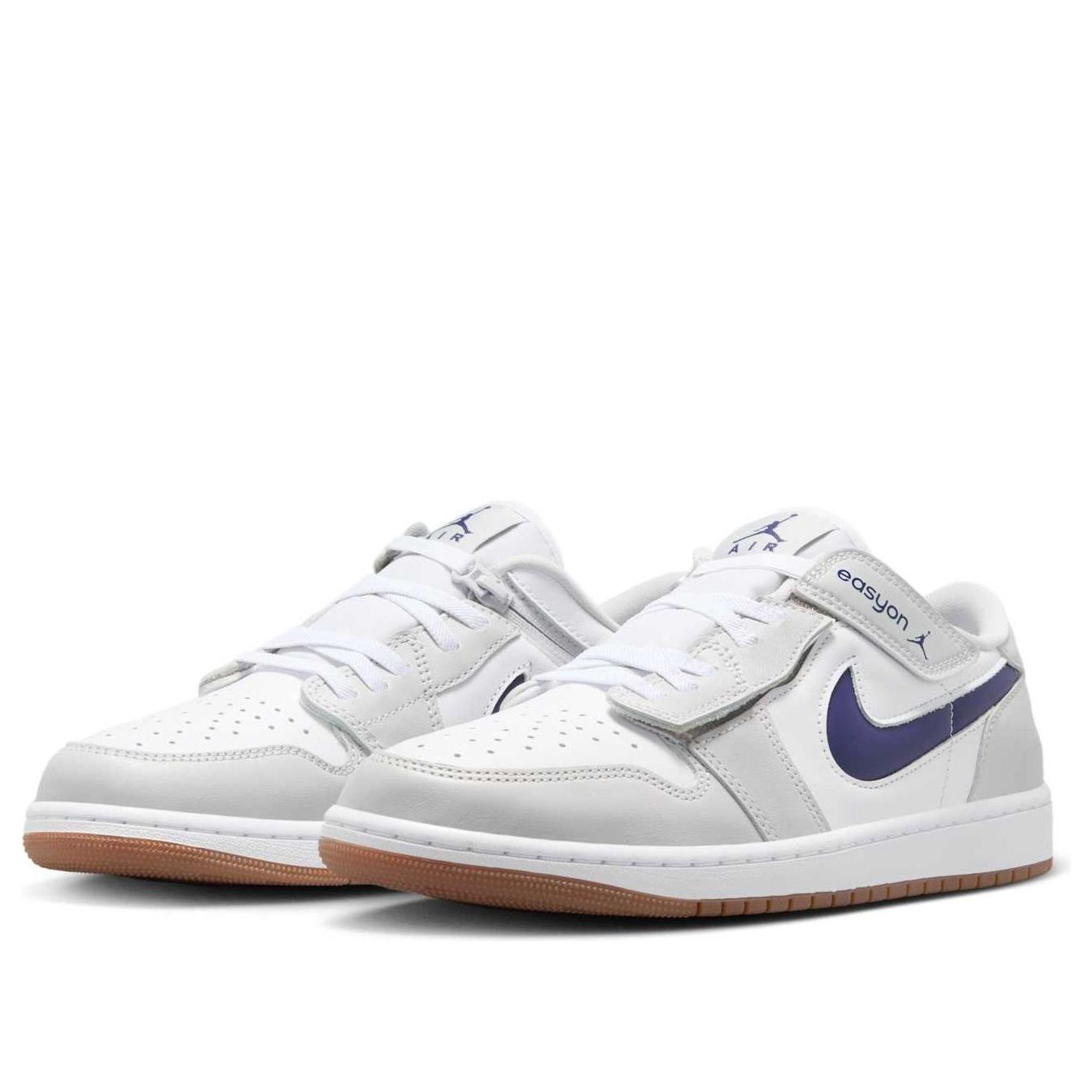 Air Jordan 1 Low EasyOn 'White Neutral Grey Gum Midnight Navy' DM1206-146