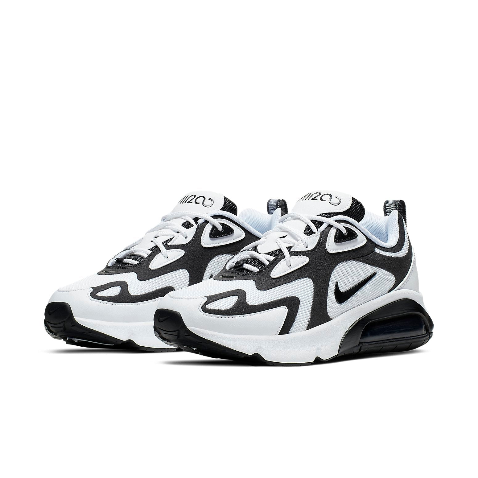 (WMNS) Nike Air Max 200 'White Black' AT6175-104