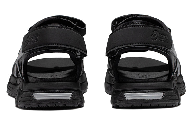 ASICS Kahana Sd Outdoor Sports Unisex Sandals 'Black Silver' 1203A130-002