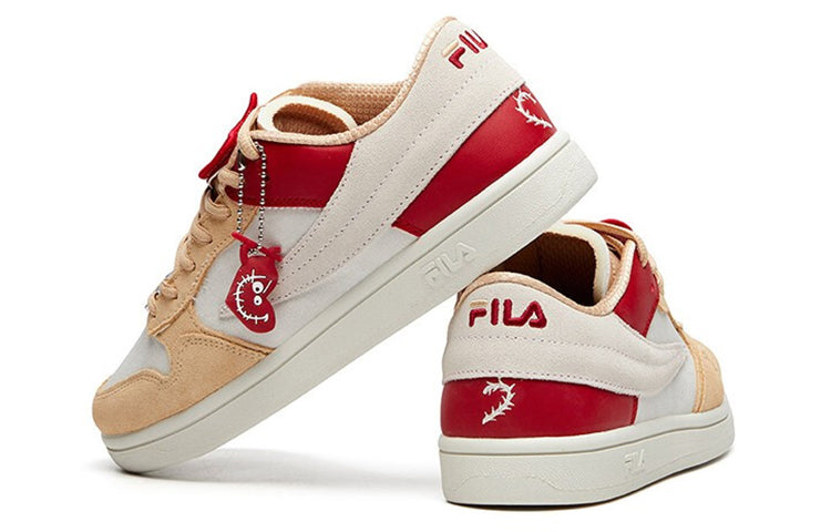 (WMNS) Fila Fusion Shoes 'Cream Red Pink' T12W115108FWB