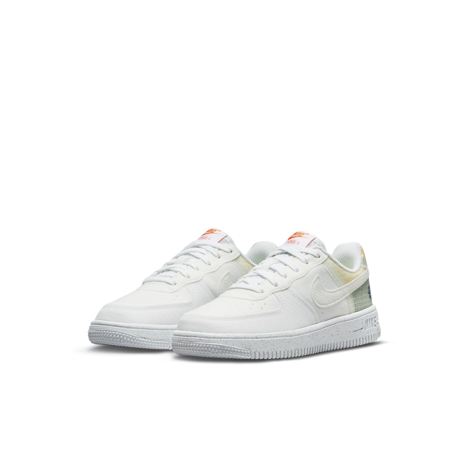 (PS) Nike Force 1 Crater 'Move To Zero - White Orange' DH4340-100