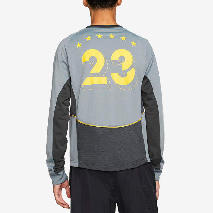 Air Jordan Basketball Pullover Long Sleeves Gray CJ9081-065