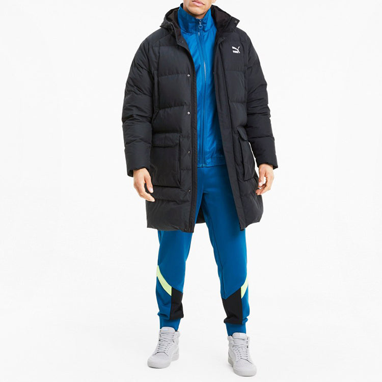 PUMA Classics Long Down Jacket 'Black' 599309-01
