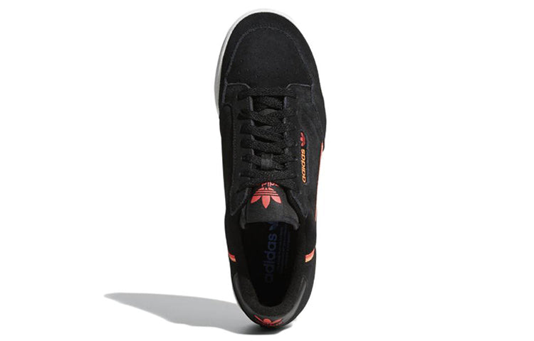 adidas Continental 80 Suede 'Black Orange' EE4178
