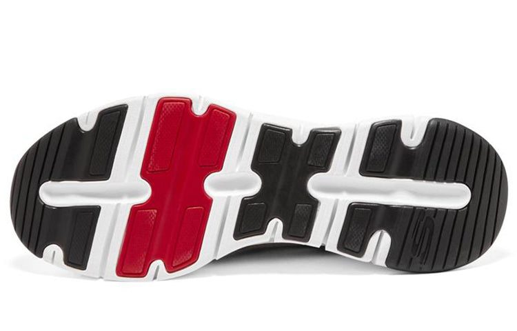 Skechers Arch Fit Shoes 'White Red Black' 894137-WBKR
