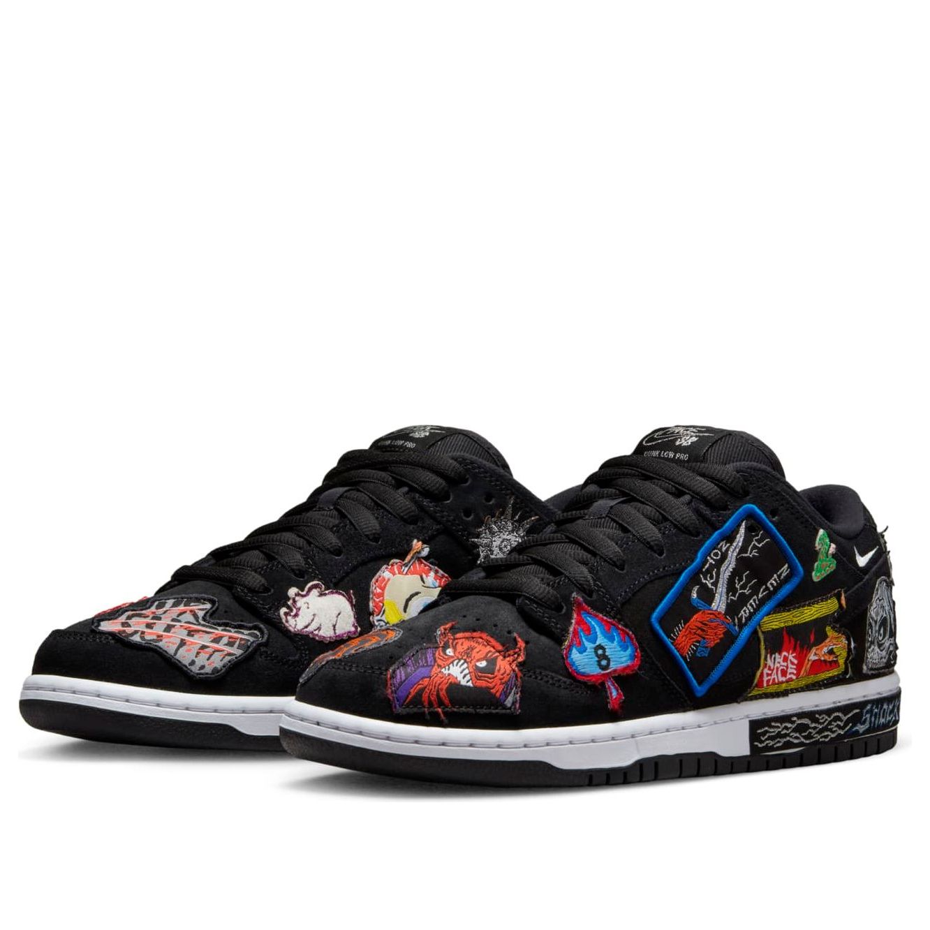 Nike x Neckface SB Dunk Low Pro 'Black' DQ4488-001