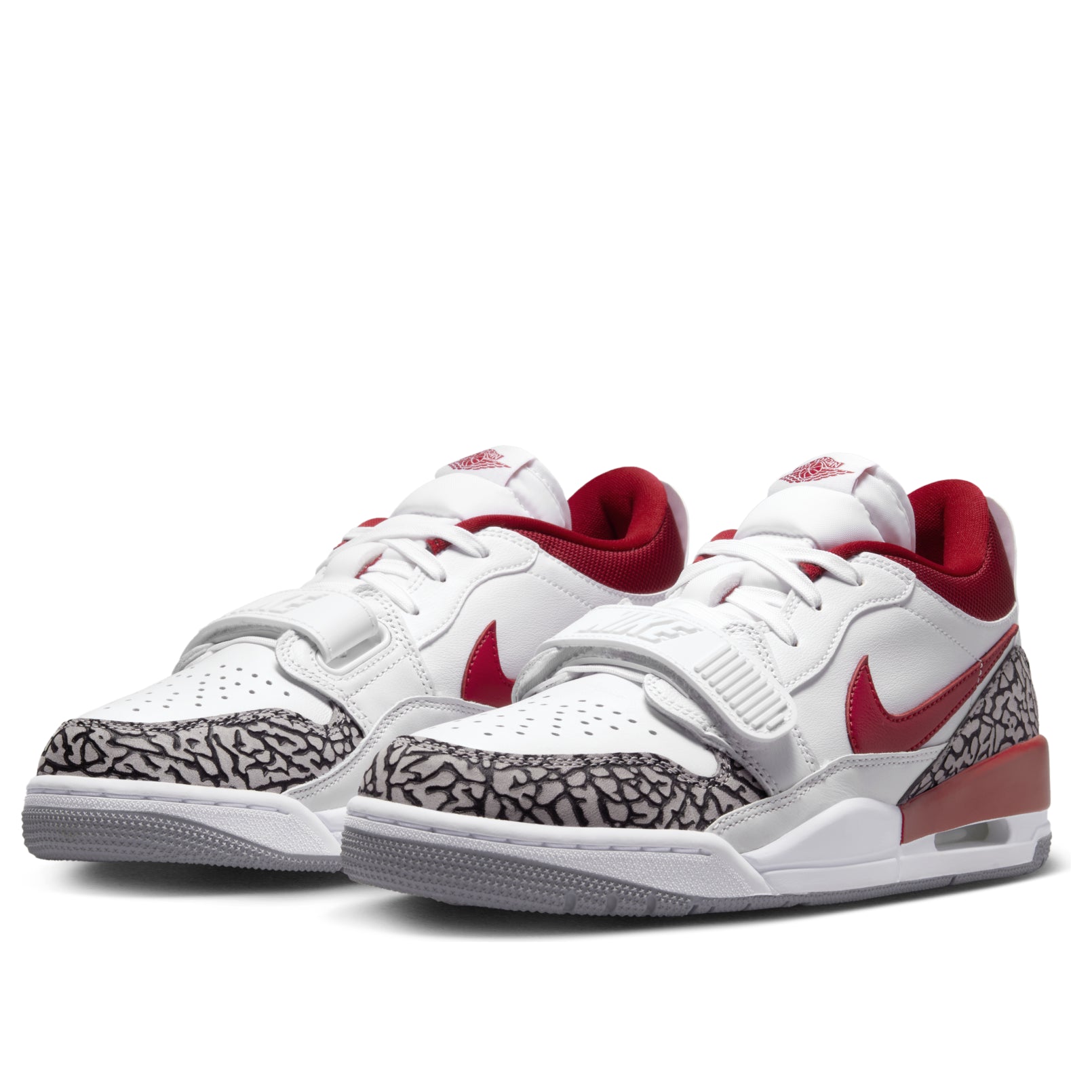 (WMNS) Air Jordan Legacy 312 Low 'White Cement Gym Red' FQ7827-106