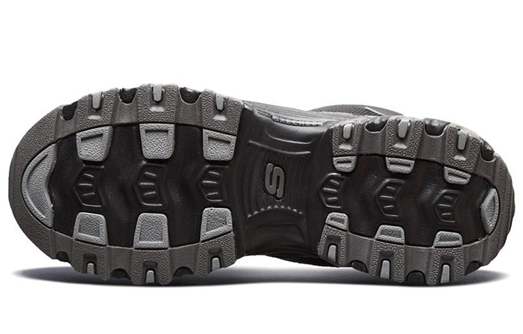 (WMNS) Skechers D'Lite Icemont 'Black' 44980-BLK