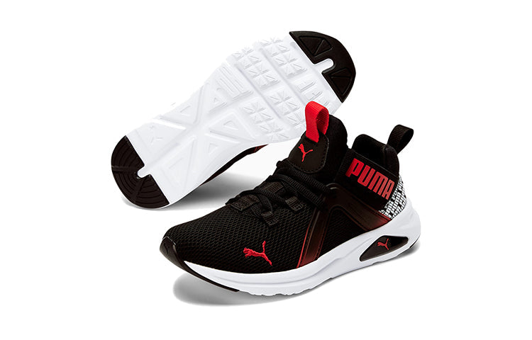 PUMA Enzo 2 Repeat Sneakers Jr Black/White/Red 194593-01