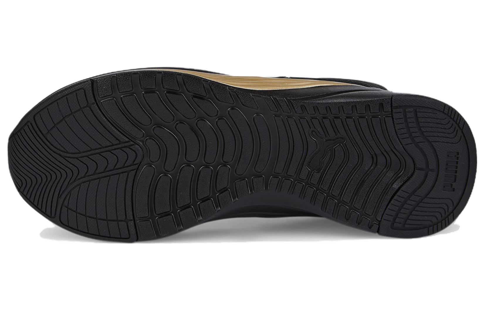(WMNS) PUMA Softride Ruby 'Black Team Gold' 377050-06