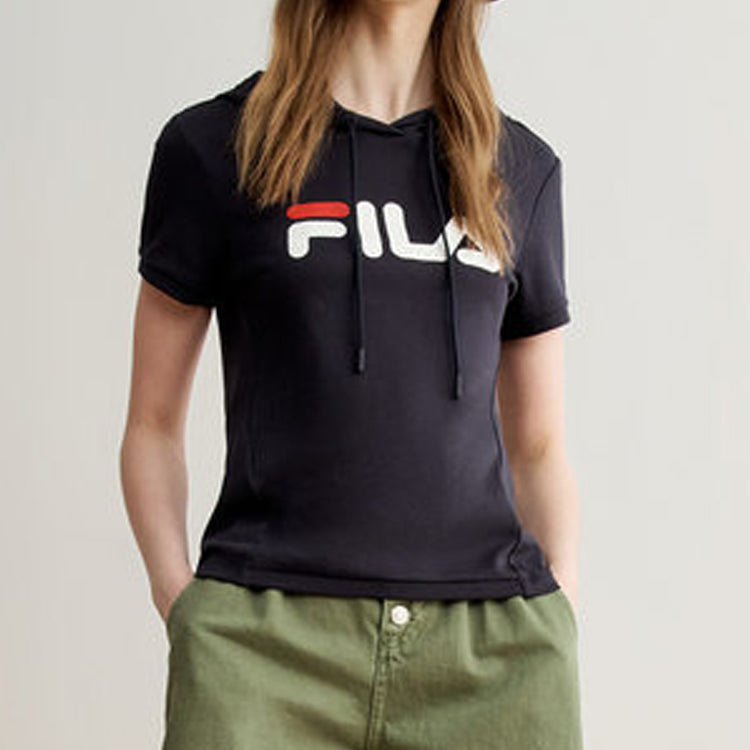 (WMNS) FILA Casual Sports Minimalistic Short Sleeve Blue F11W028155F