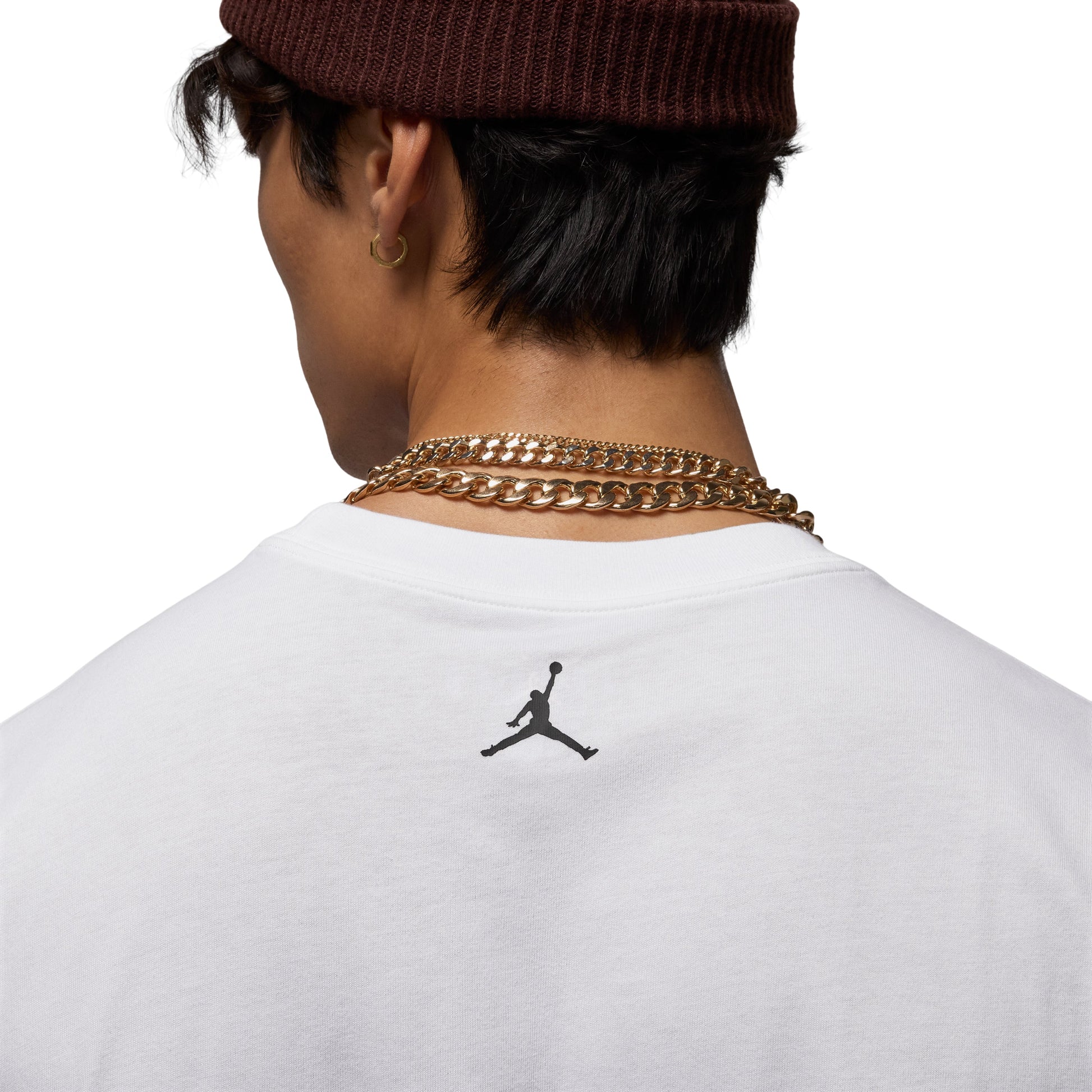 Air Jordan Goat T-shirt 'White Black' IF0786-100