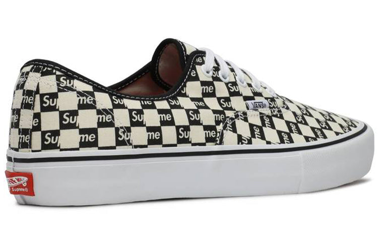 Vans Supreme x Authentic Pro 'Checkered Black' VN000Q0DJLW