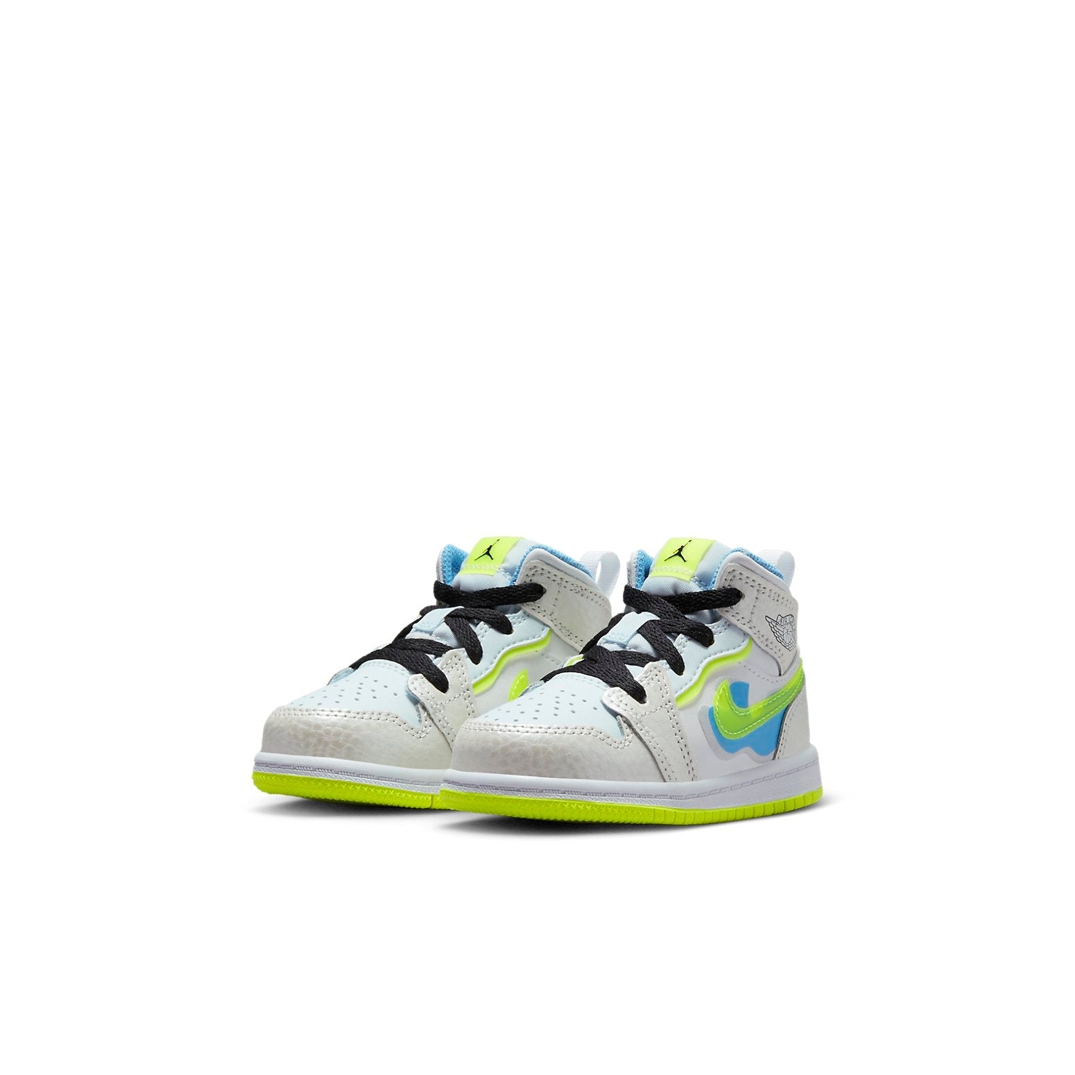 (TD) Air Jordan 1 Mid SE 'Warped Swoosh' DV1322-017