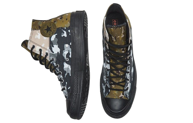 Converse Chuck 70 High 'Patchwork Blocked - Camo Black' 165912C