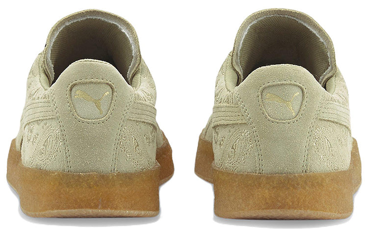PUMA Suede Crepe Embroidery 'Green Brown' 383796-02