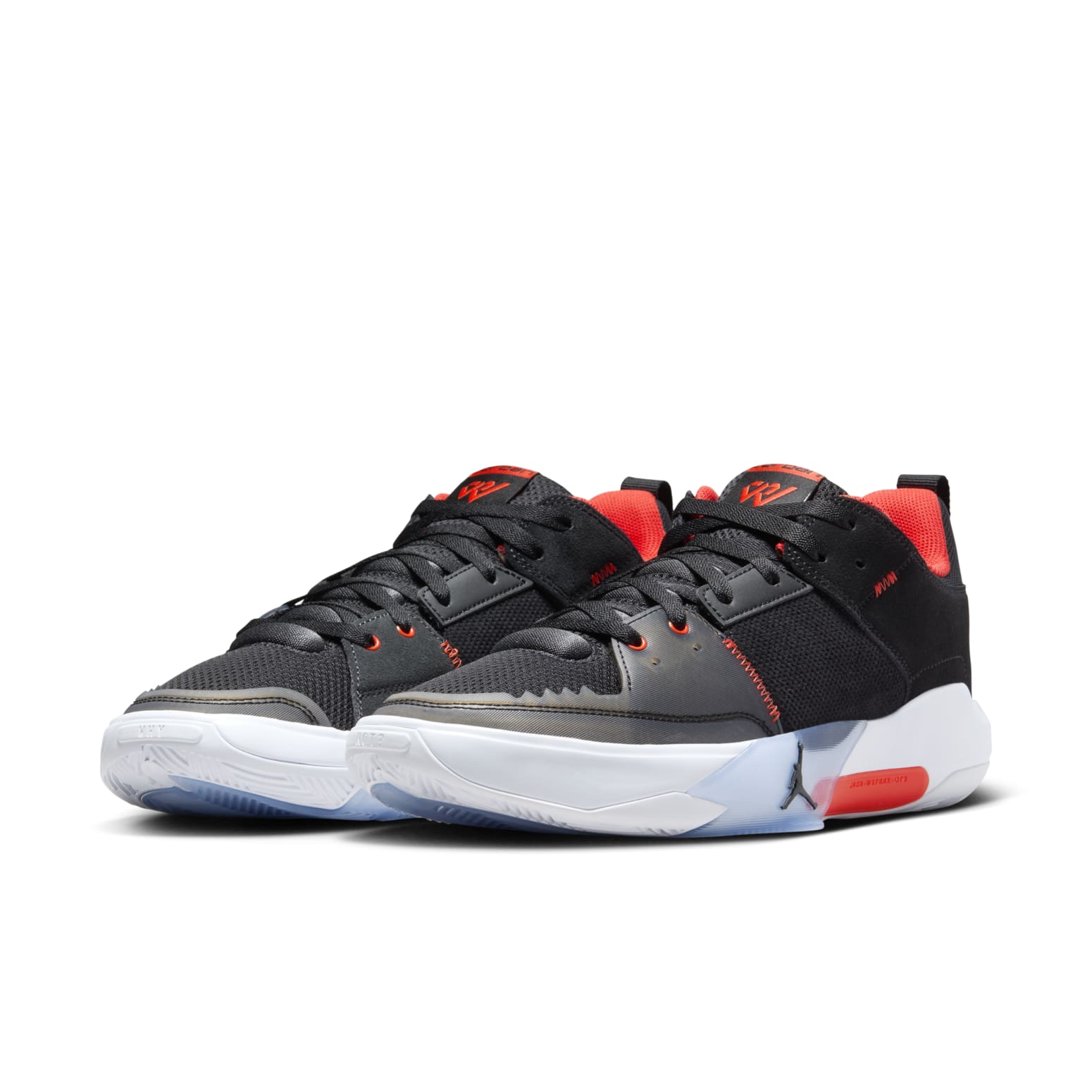 Air Jordan Westbrook One Take 5 'Black Habanero Red' FD2335-006