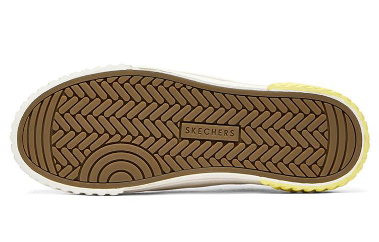 (WMNS) Skechers Street Trax Hi 'White Yellow' 177040-WYL
