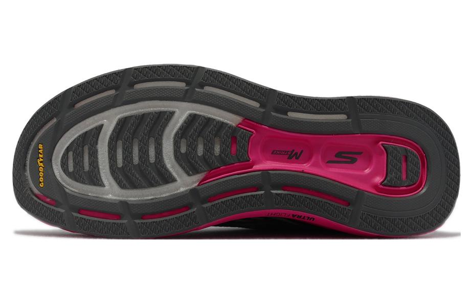 (WMNS) Skechers Go Run Forza 4 'Black Hot Pink' 128095-BKHP