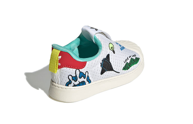 (TD) adidas Aaron Kai x Superstar 360 Primeblue 'Pop Art Style Waves' FX4926