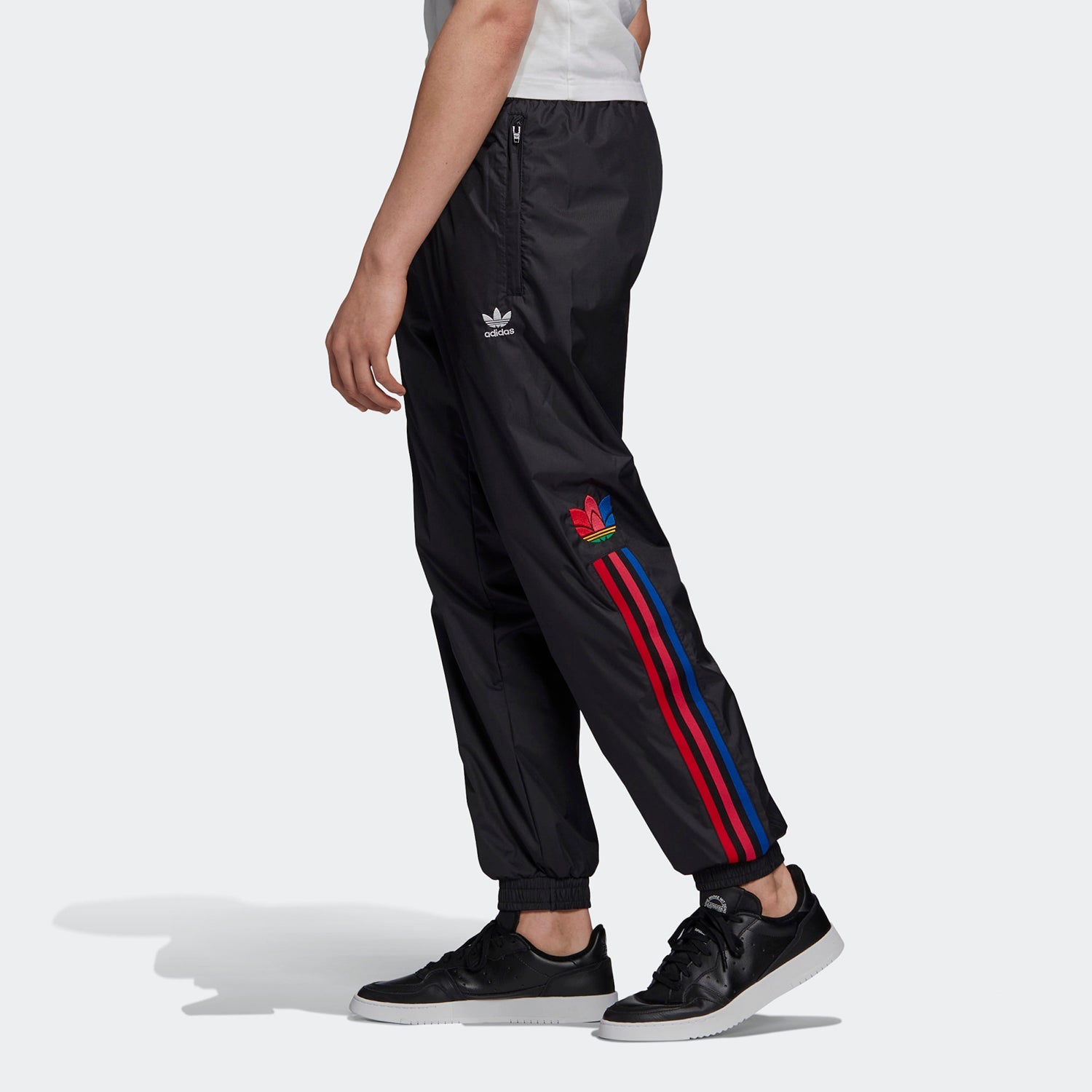 adidas originals 3D TF Turf 3 STEP TP Casual Bundle Feet Sports Pants Black GE0839