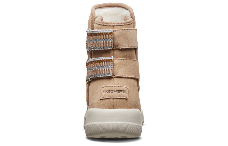 (WMNS) Skechers Casual Boots 'Brown' 16614-TAN