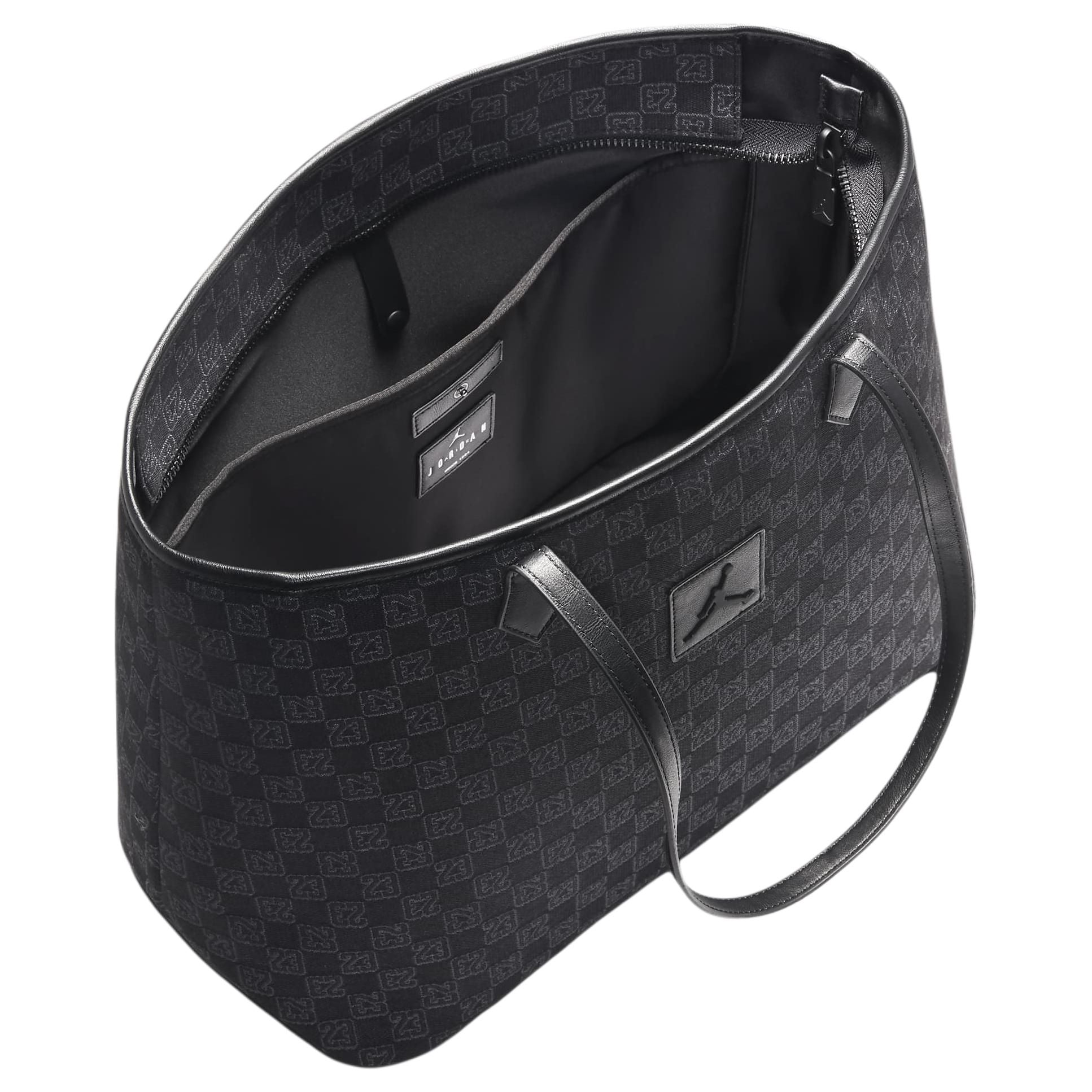 Air Jordan Monogram Tote Bag 32L  'Black' HF1890-010