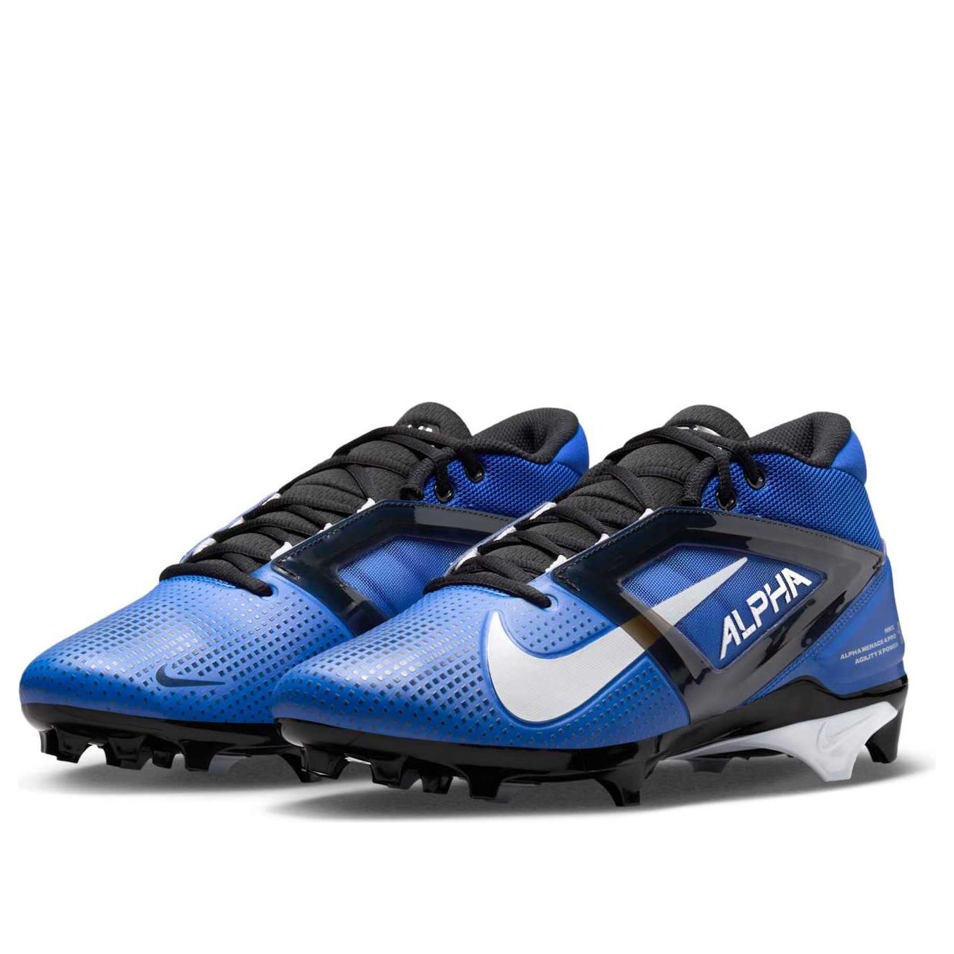 Nike Alpha Menace 4 Pro 'Hyper Royal Metallic Silver' FD7037-400