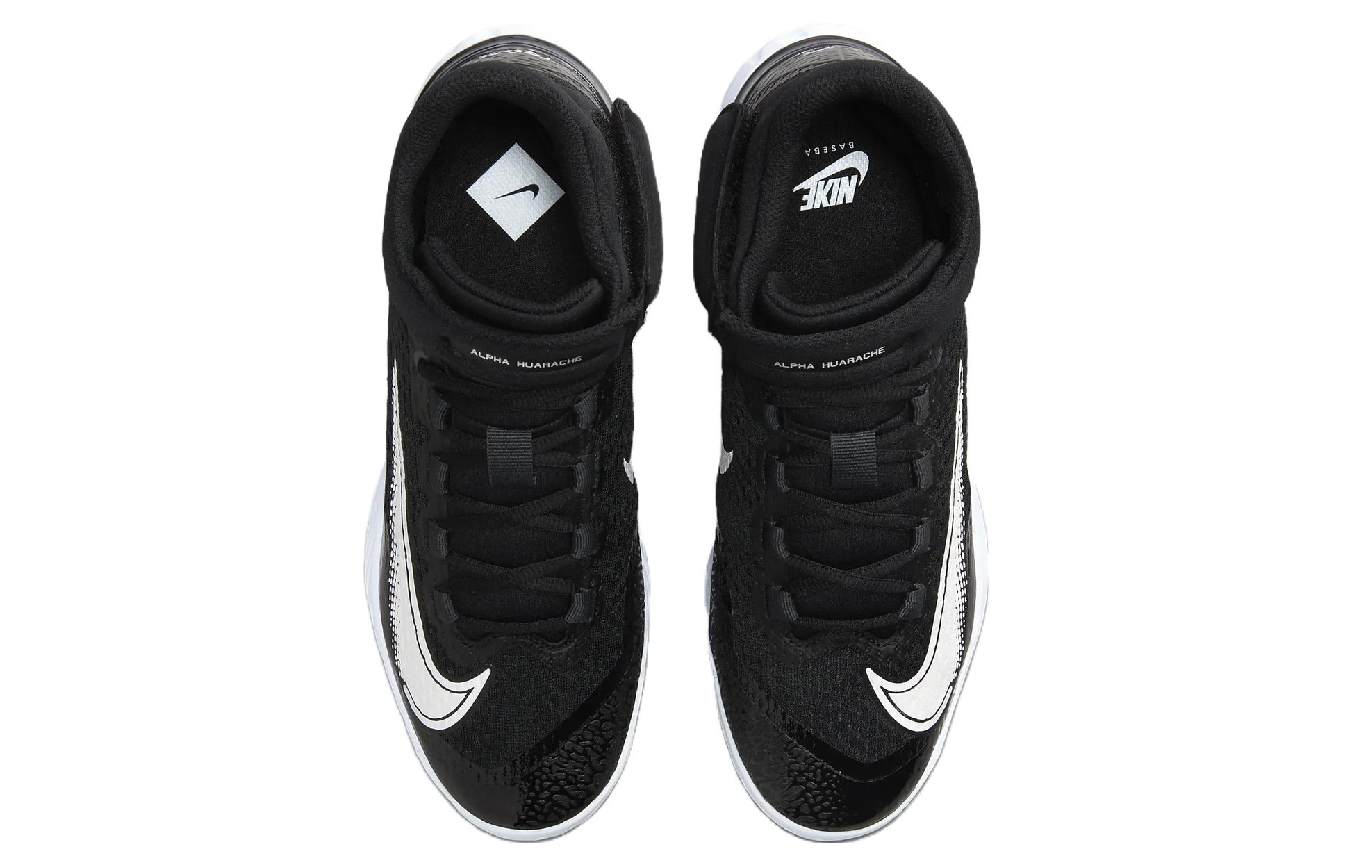 Nike Alpha Huarache Elite 4 Mid 'Black White' DJ6520-001